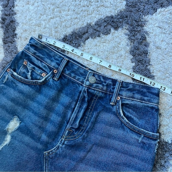 NWT GRLFRND Eva A-Frame Gusset Skirt in Walk This Way - Picture 9 of 11